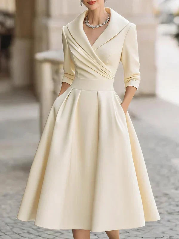 Gabriella | Elegant Wrap-Style Maxi Dress