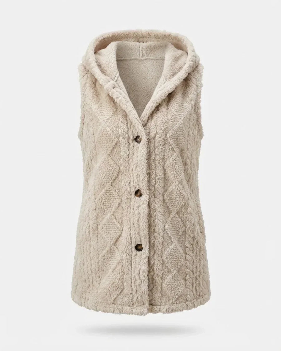 Evanna | Hooded Sleeveless Vest