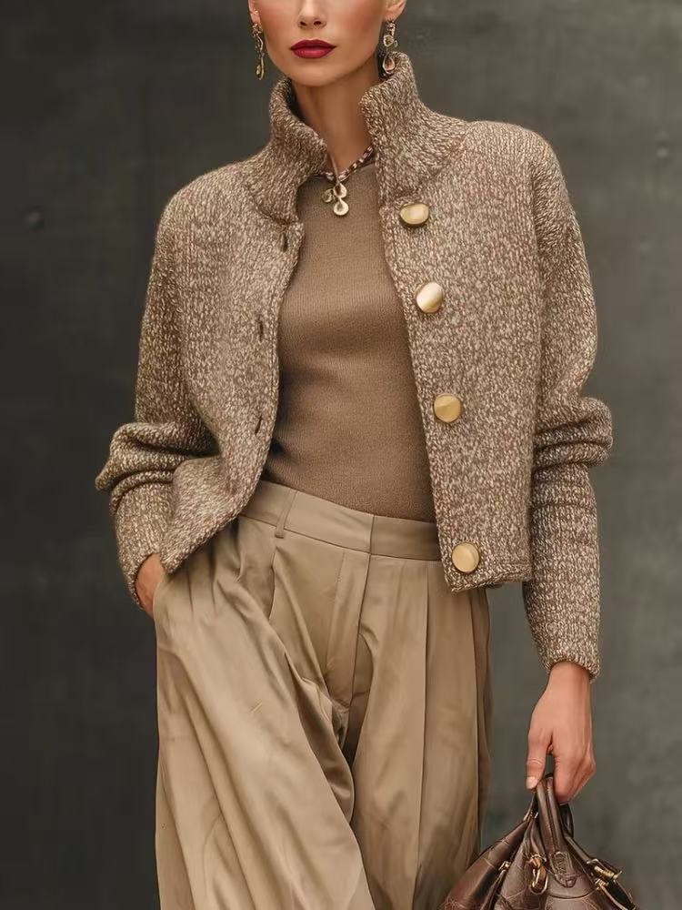Isadora | Tailored Wool-Blend Jacket