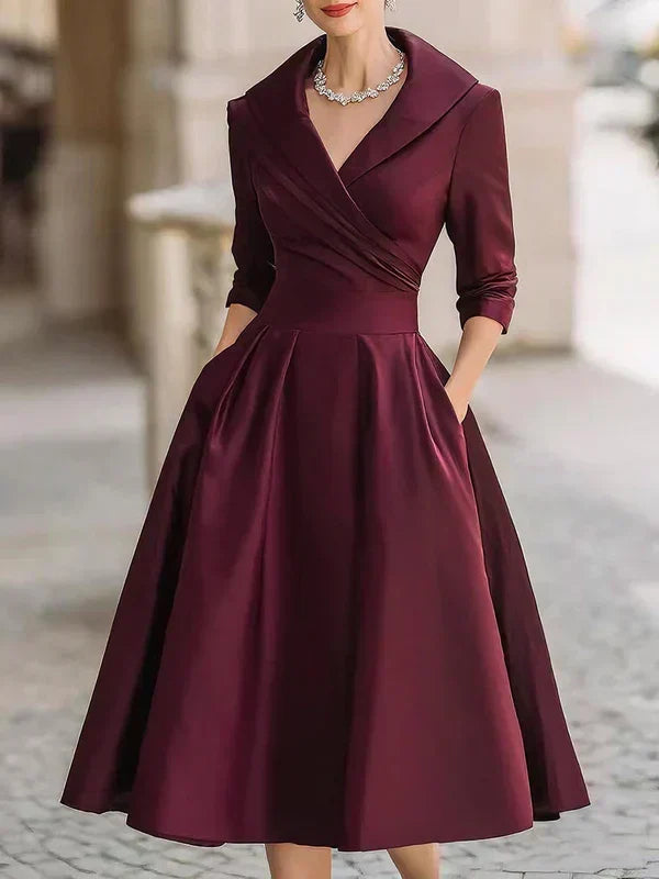 Gabriella | Elegant Wrap-Style Maxi Dress