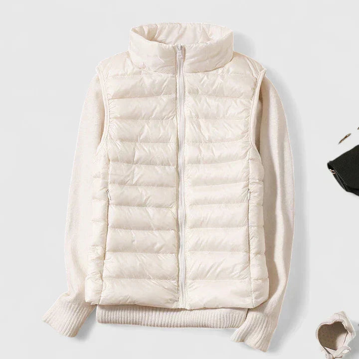 Bianca – Gilet in piumino leggero