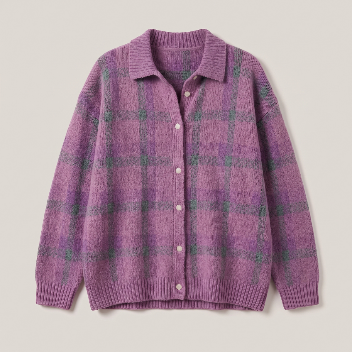 VIVIENNE RETRO CHECK SWEATER