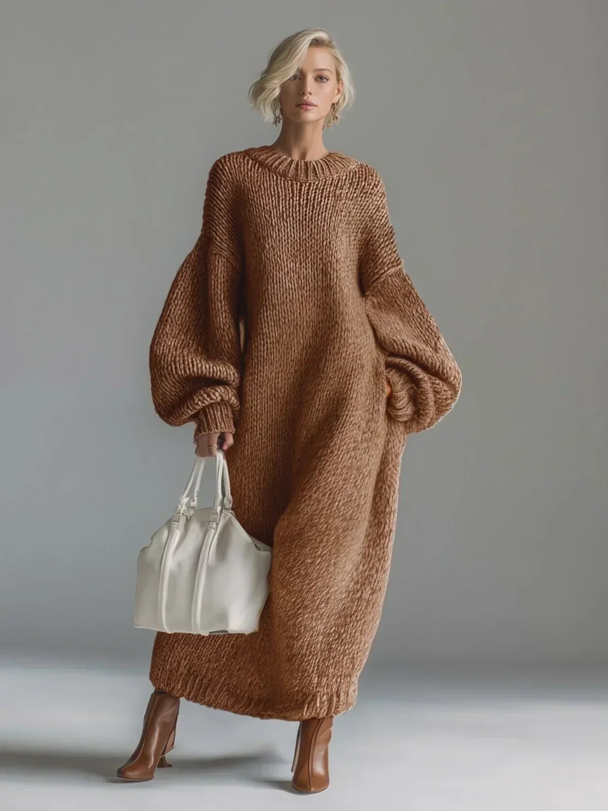 Calista – Elegant Knit Dress