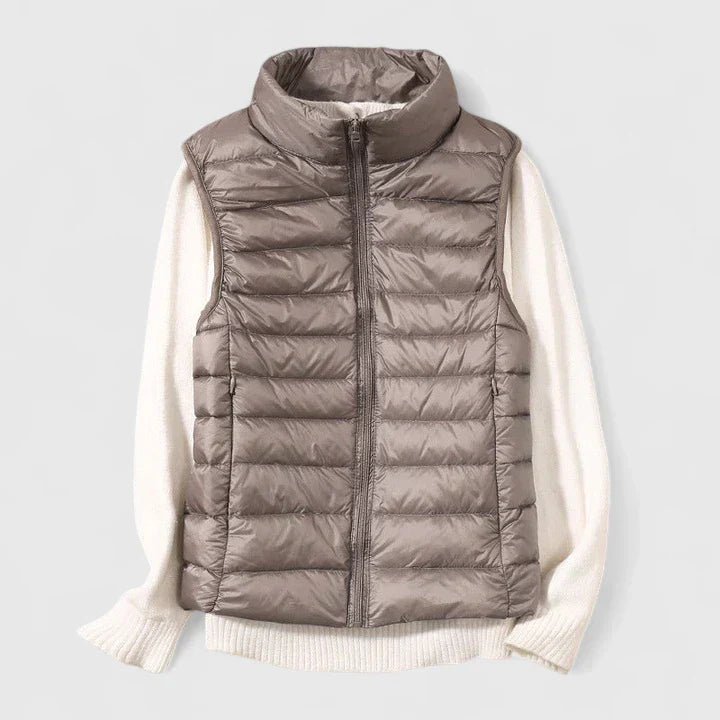 Bianca – Gilet in piumino leggero