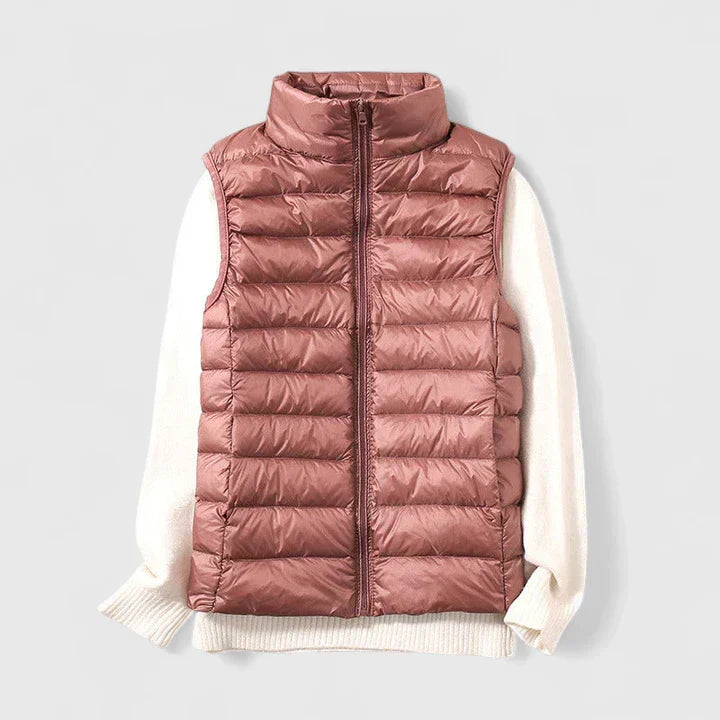 Bianca – Gilet in piumino leggero