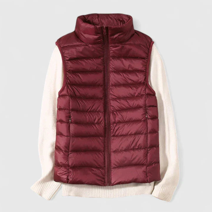 Bianca – Gilet in piumino leggero