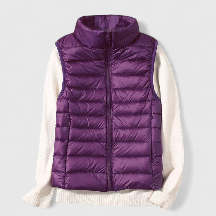 Bianca – Gilet in piumino leggero