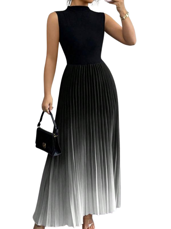 Camille™ – Elegant Ombre Sleeveless Evening Dress