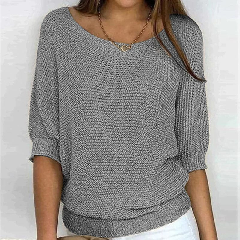Savannah | Three Quarter Sleeve Sweater