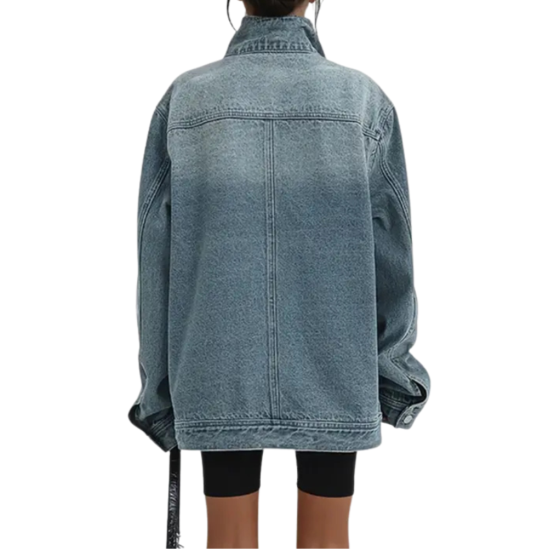 Camille – Street Style Trendy Asymmetric Button Jacket