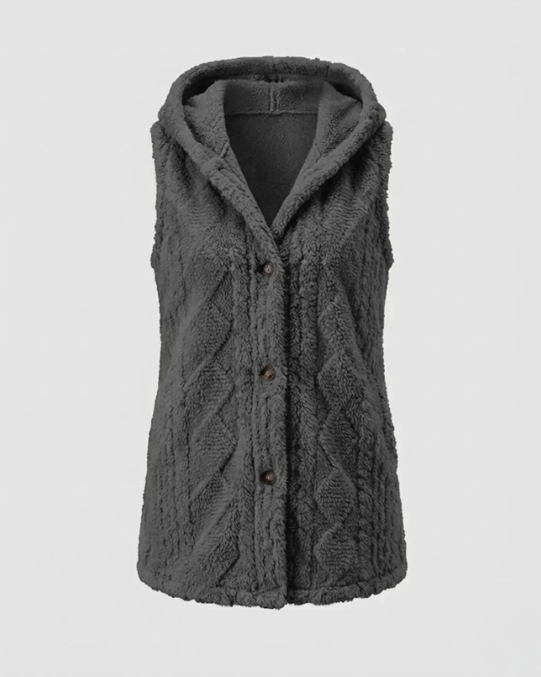 Evanna | Hooded Sleeveless Vest