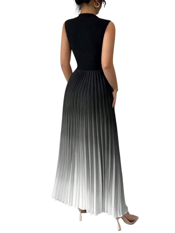 Camille™ – Elegant Ombre Sleeveless Evening Dress