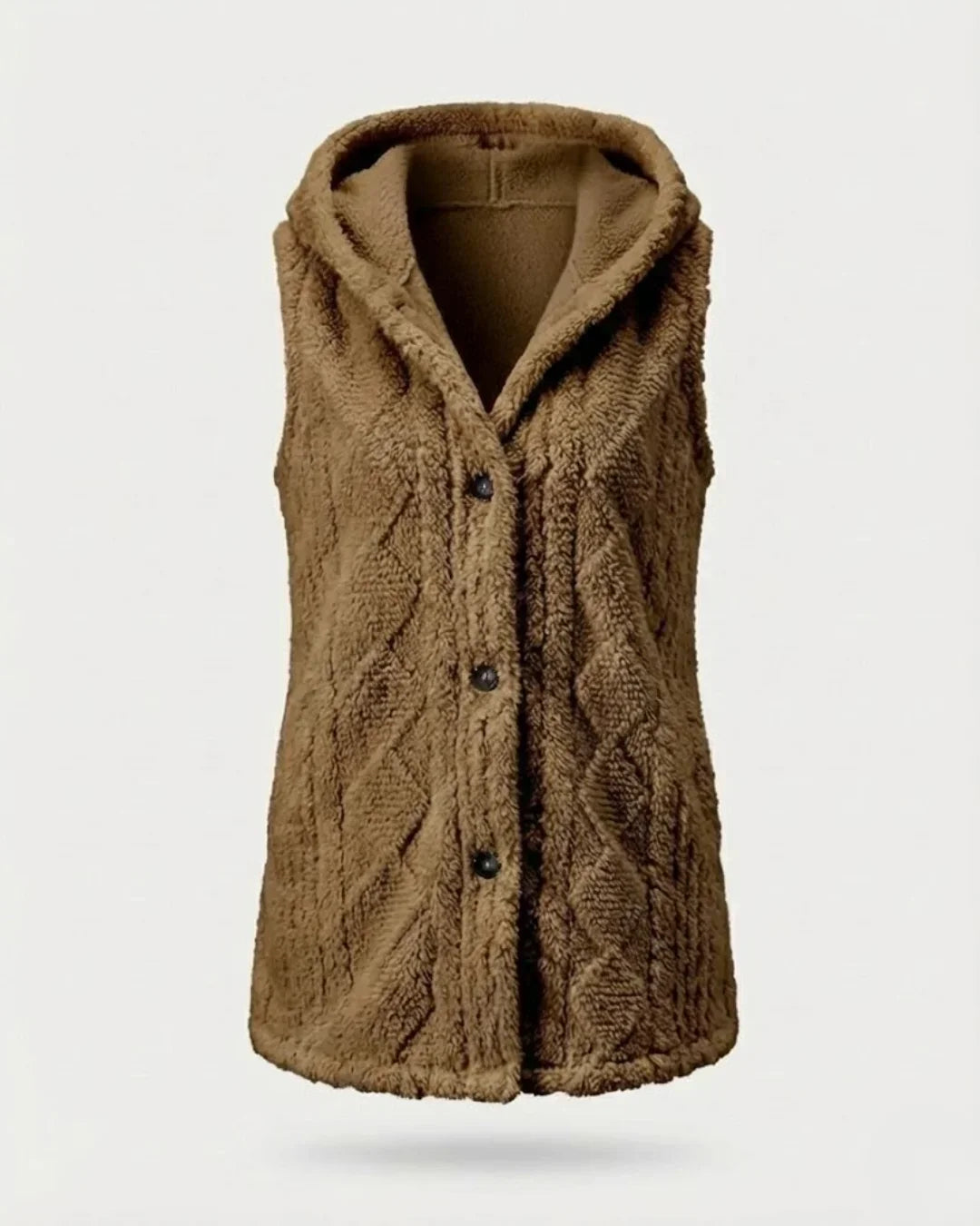 Evanna | Hooded Sleeveless Vest