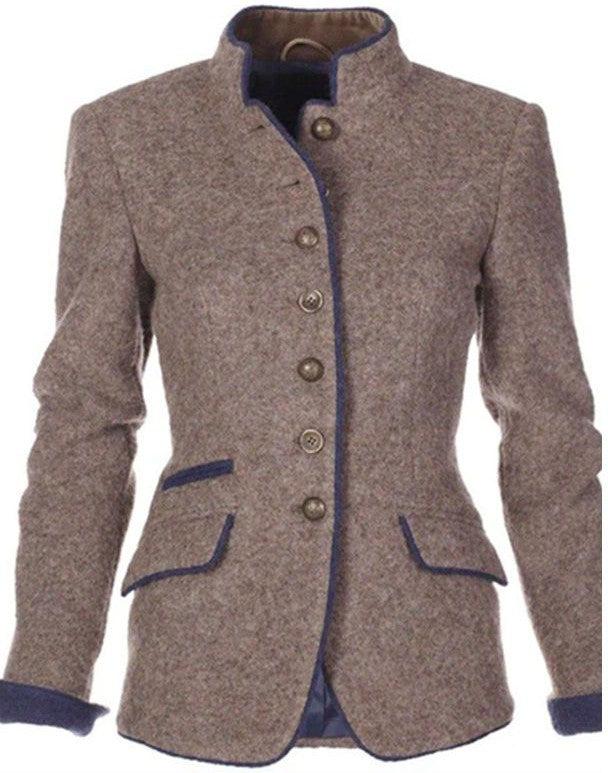 Marisa – Cardigan elegante con collo alto