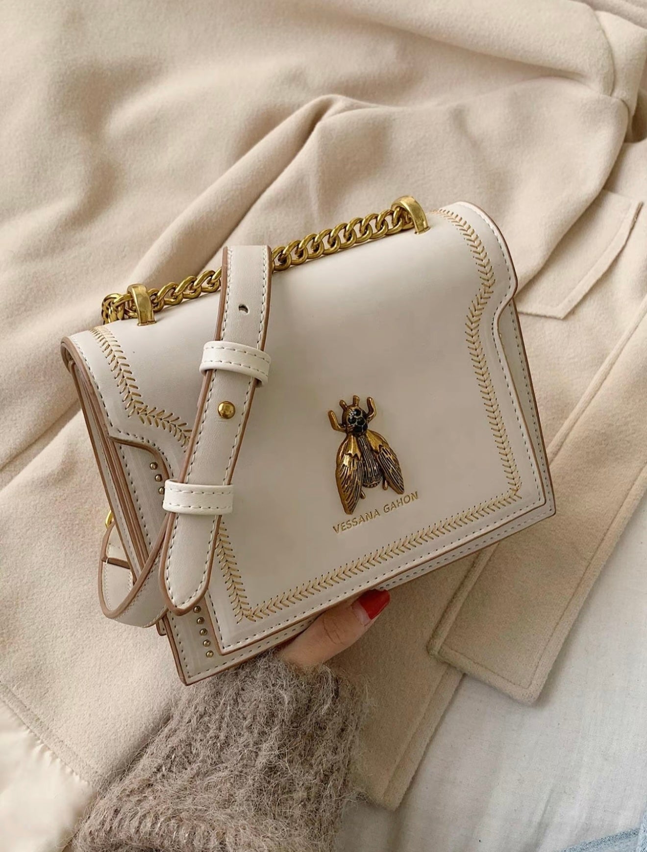 SIMONE™ - Timeless Luxury Chain Bag