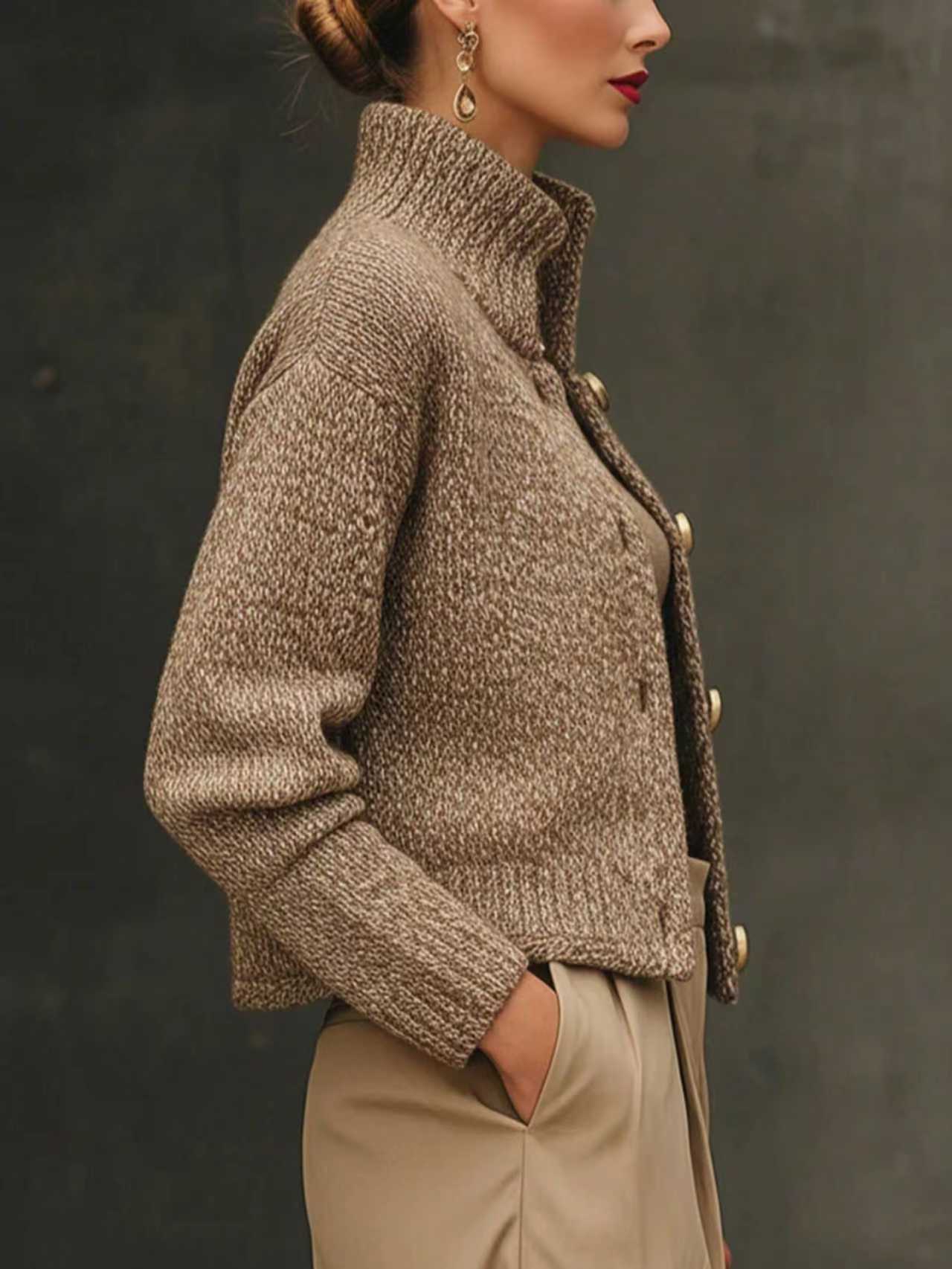 Isadora | Tailored Wool-Blend Jacket