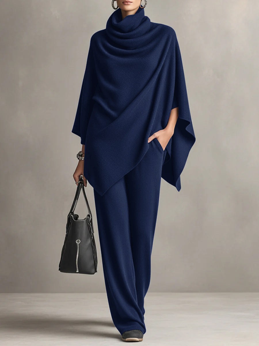 Celeste | Elegant Drape Two-Piece Set