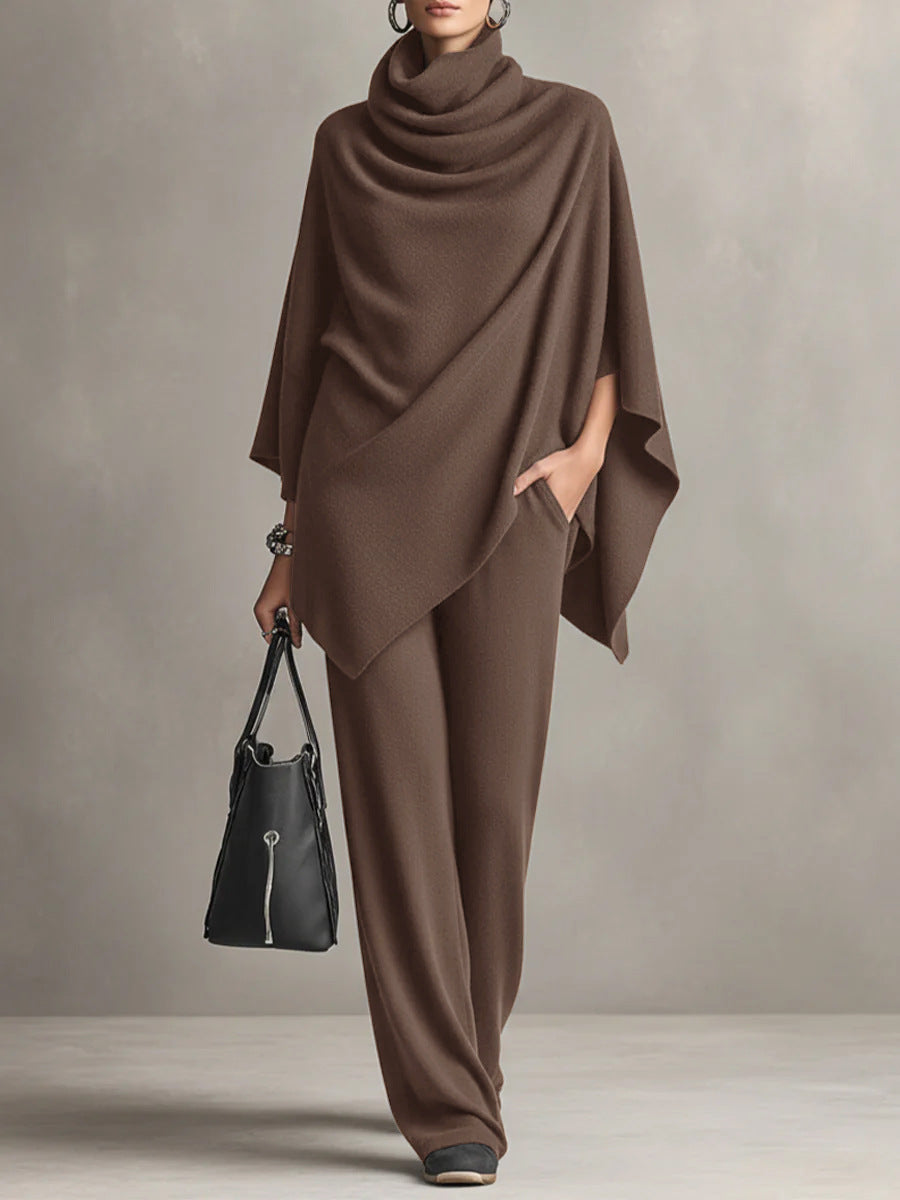 Celeste | Elegant Drape Two-Piece Set