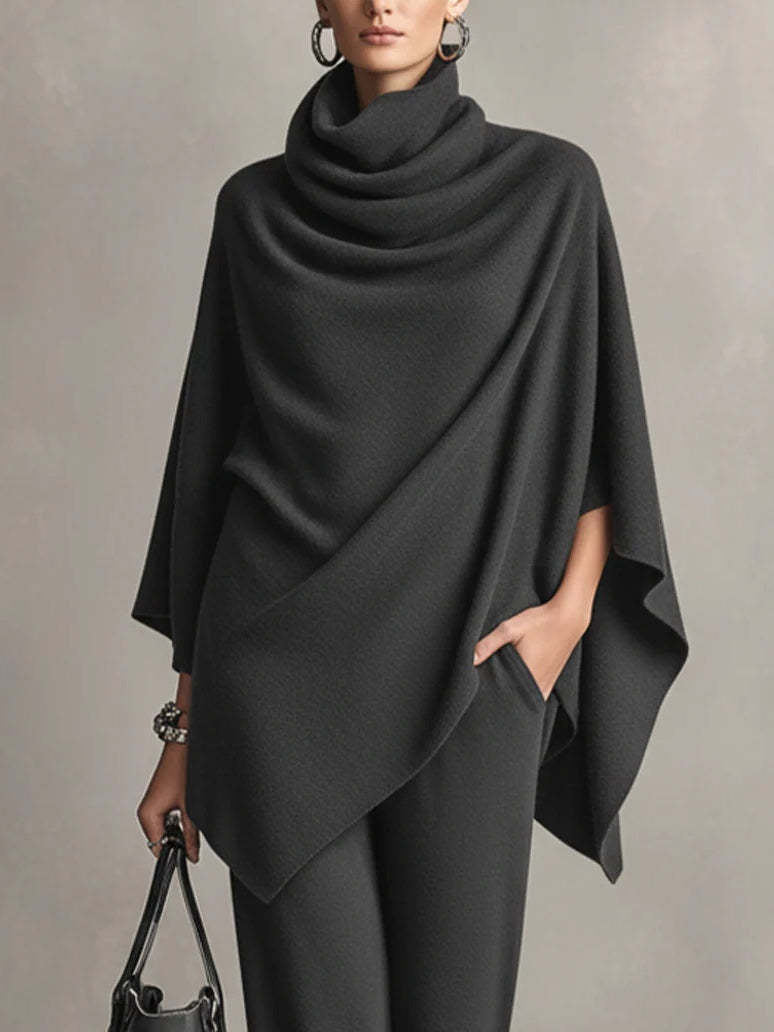 Celeste | Elegant Drape Two-Piece Set
