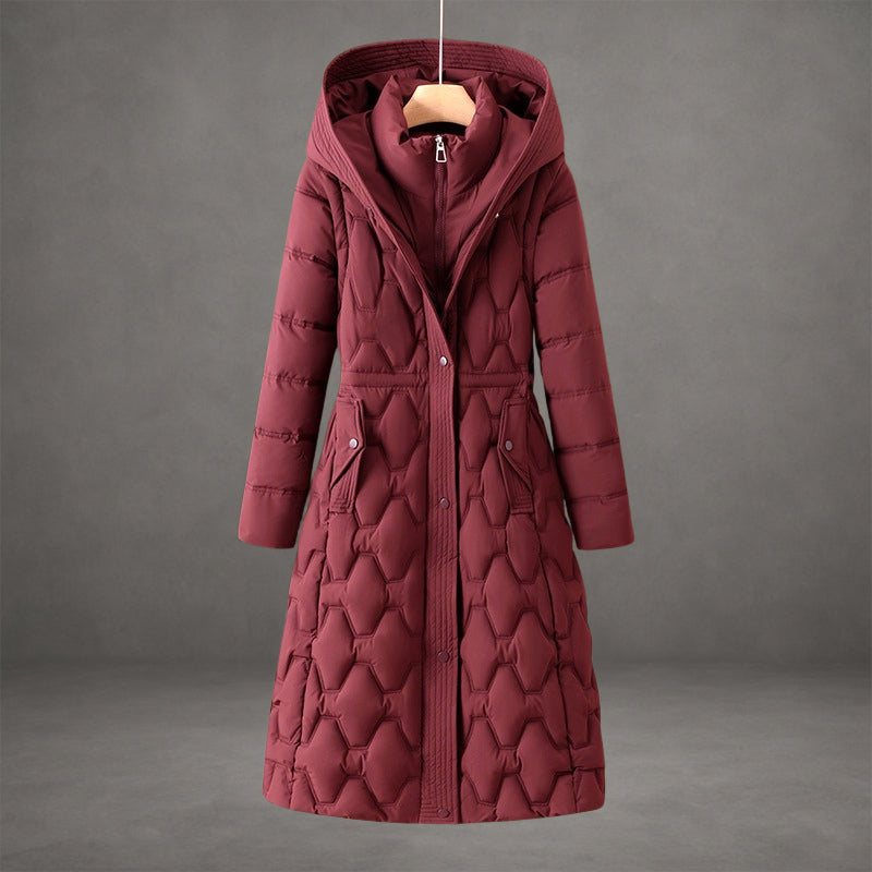 Helen | Longline Hooded Down Coat