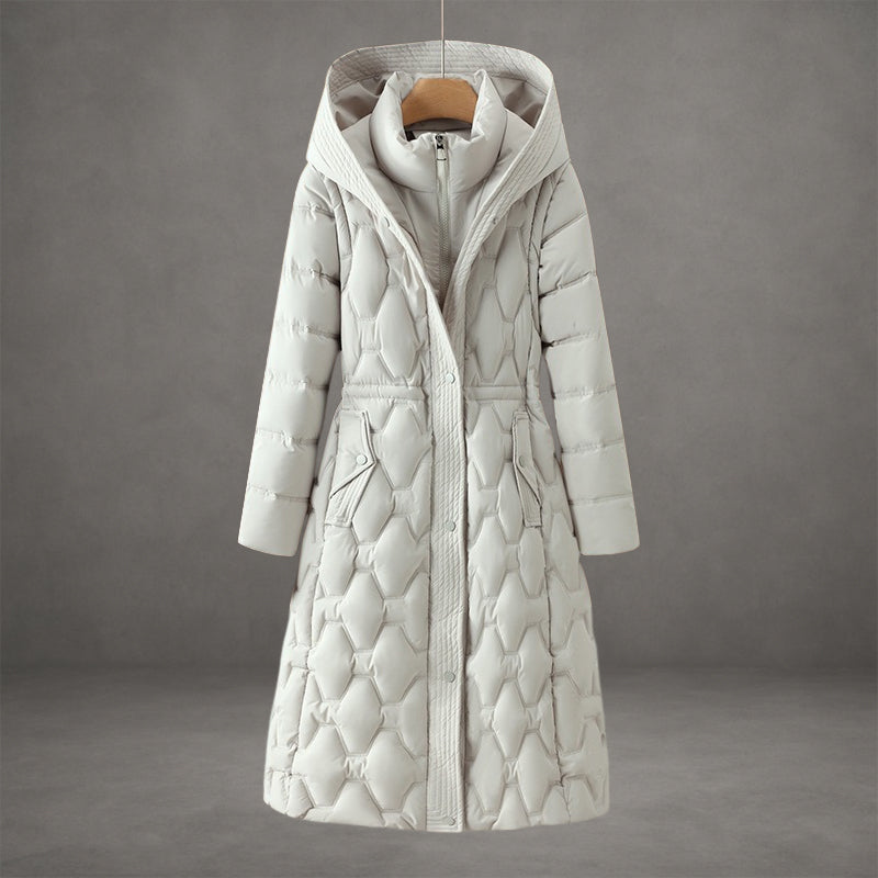 Helen | Longline Hooded Down Coat