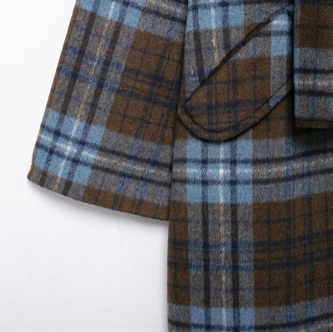 Eleanor | Timeless Plaid Wool Coat