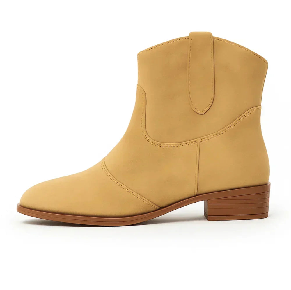 SUEDELLEA™ | WESTERN SUEDE BOOTS