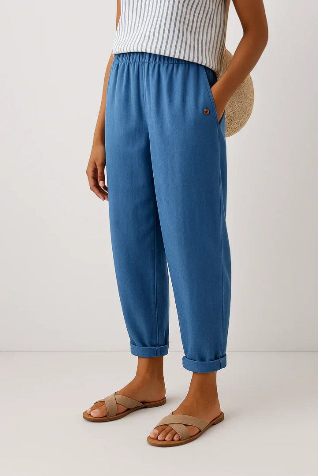 Larson - Lightweight Linen-Cotton Pants