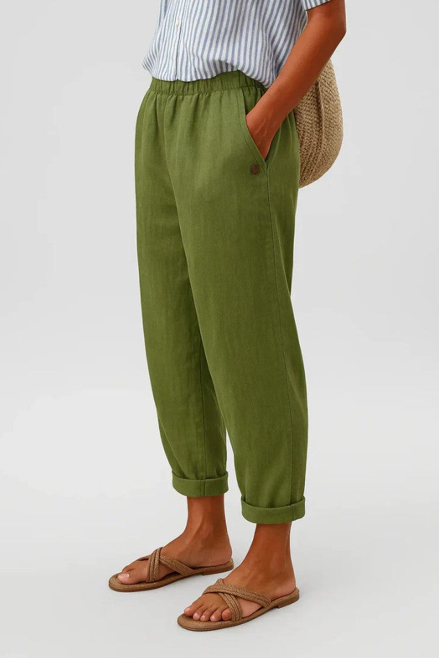 Larson - Lightweight Linen-Cotton Pants