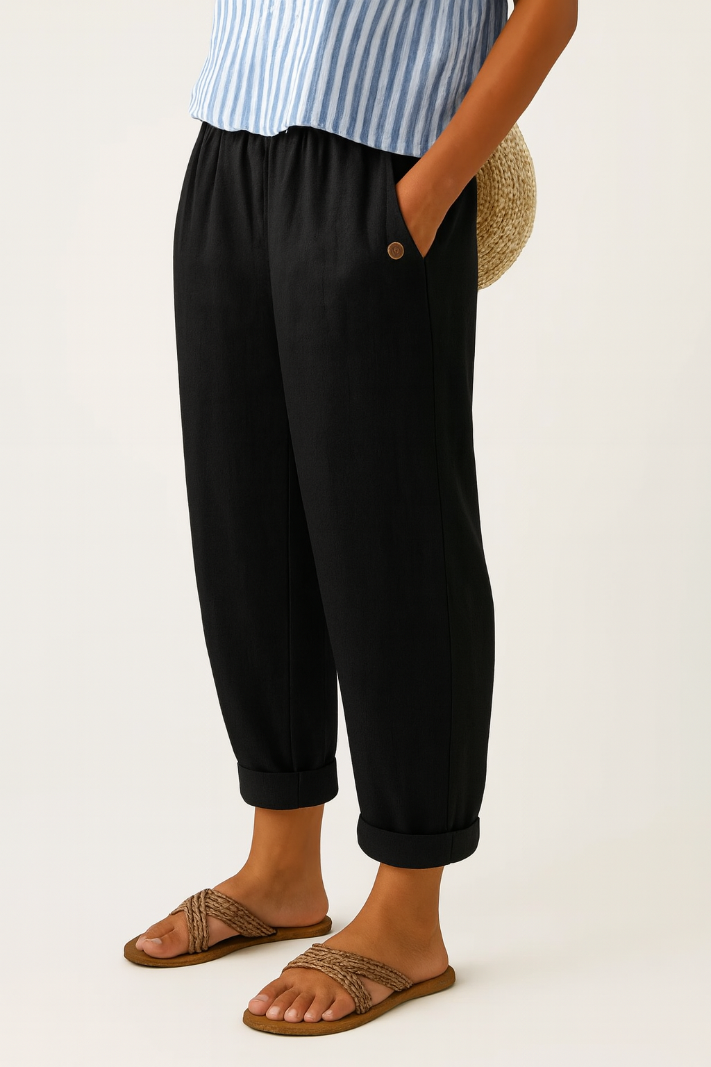 Larson - Lightweight Linen-Cotton Pants