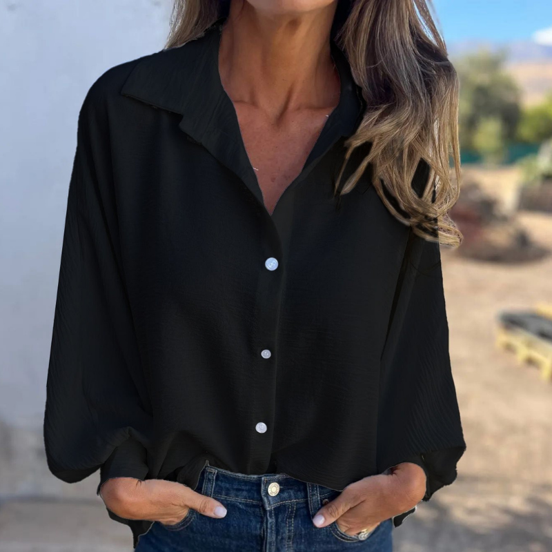 Aria Button-Up Blouse