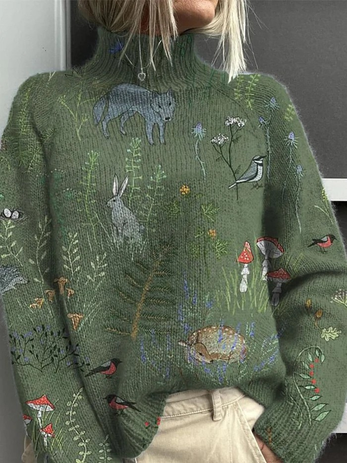Aimelie | Warm & Elegant Turtleneck Sweater