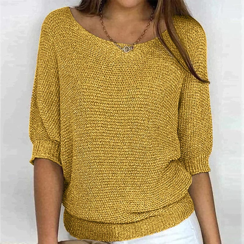 Savannah | Three Quarter Sleeve Sweater