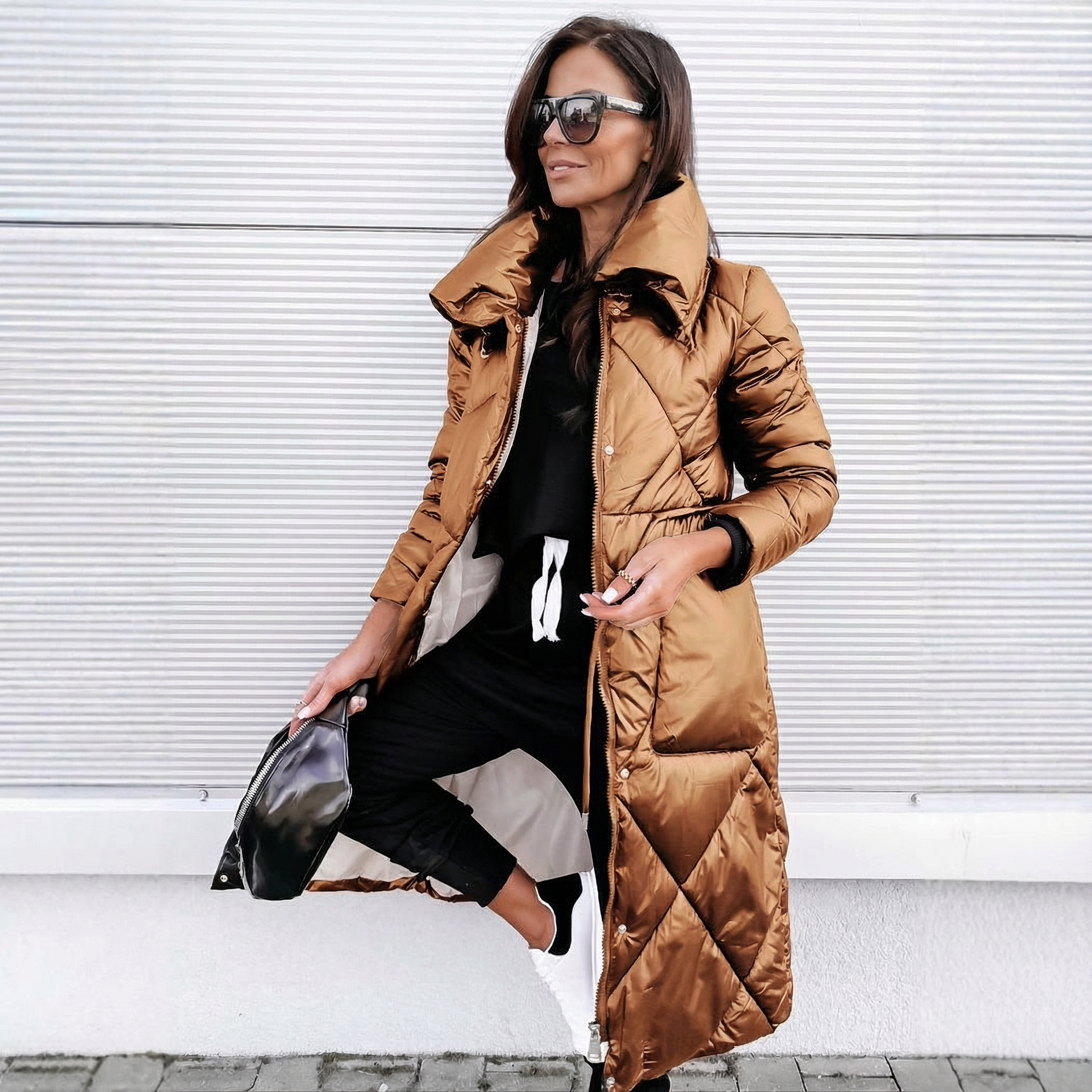 Elsa | Long Puffer Coat