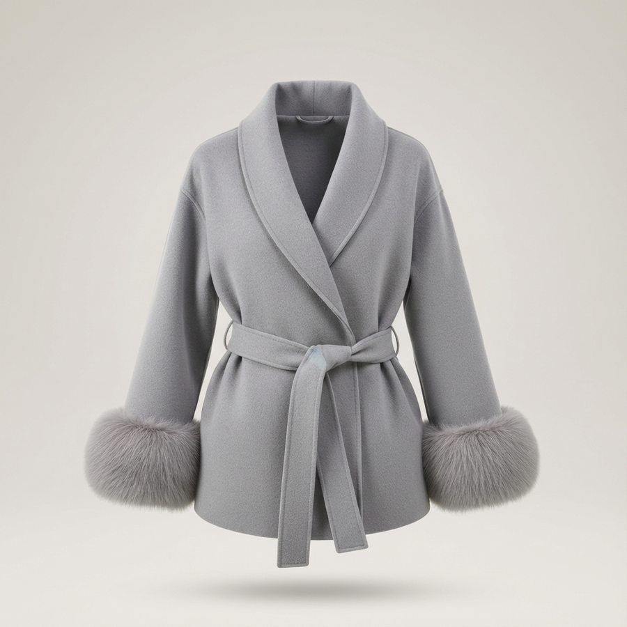 Blair | Elegant Wool Wrap Coat