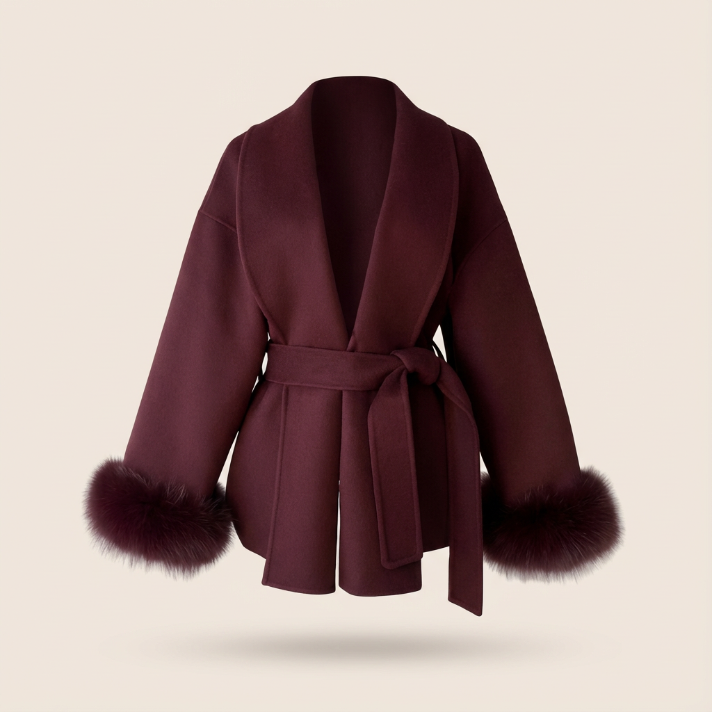Blair | Elegant Wool Wrap Coat