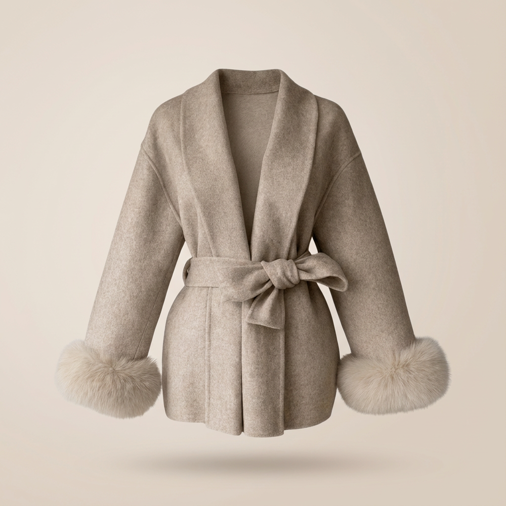 Blair | Elegant Wool Wrap Coat