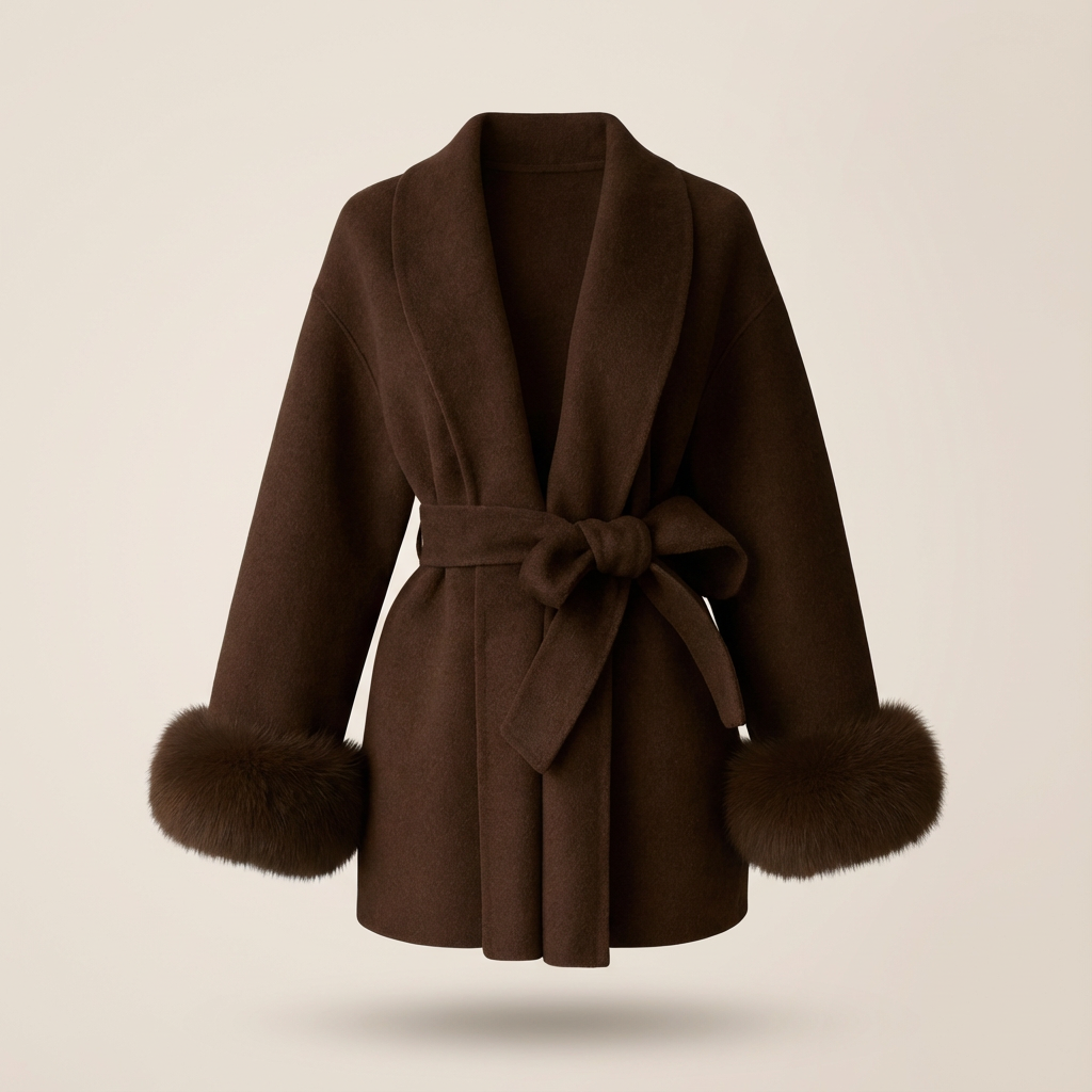 Blair | Elegant Wool Wrap Coat
