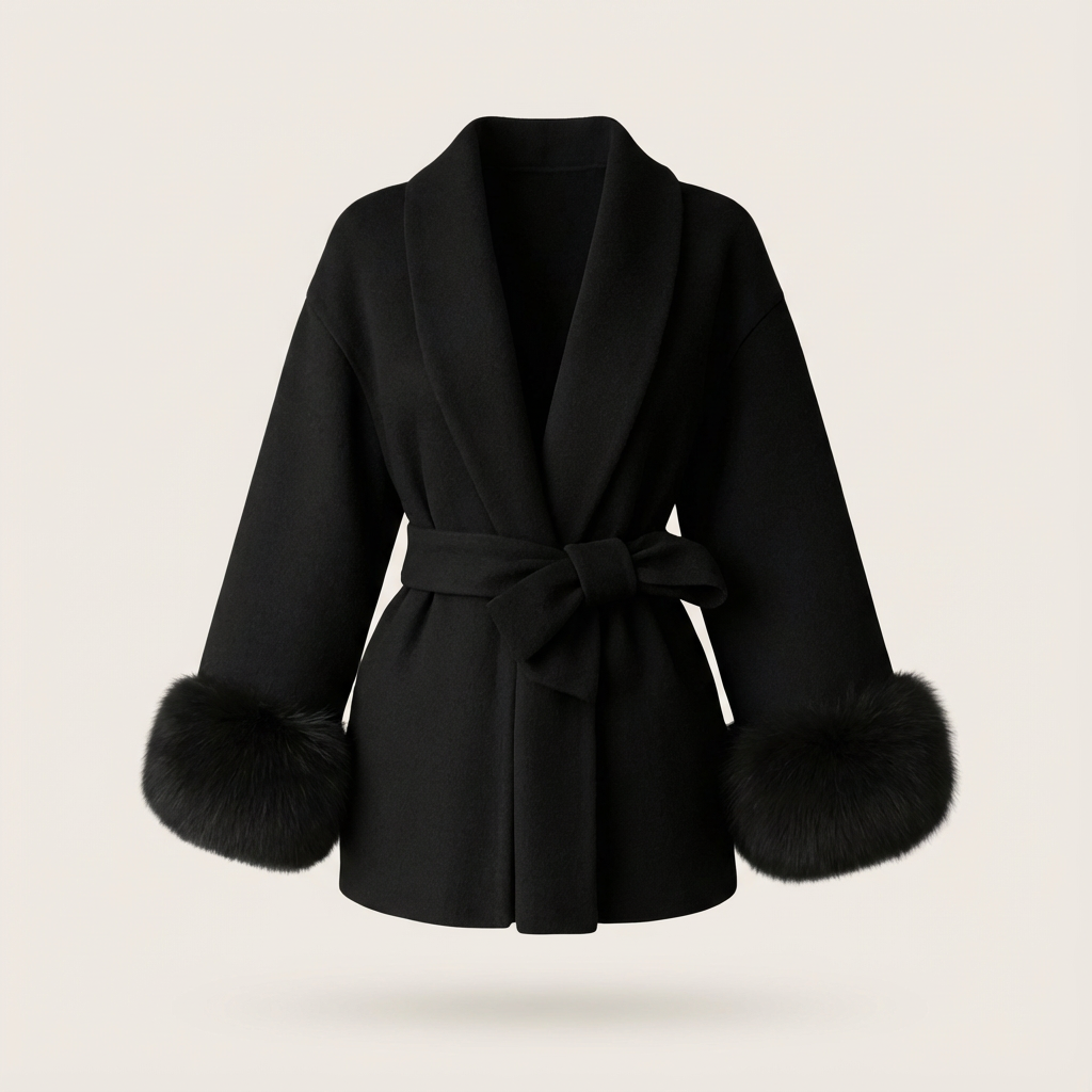 Blair | Elegant Wool Wrap Coat