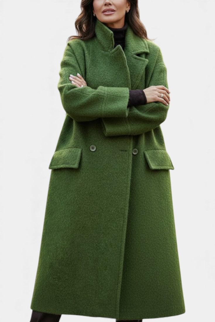 Josephine™ – Long Double-Breasted Coat
