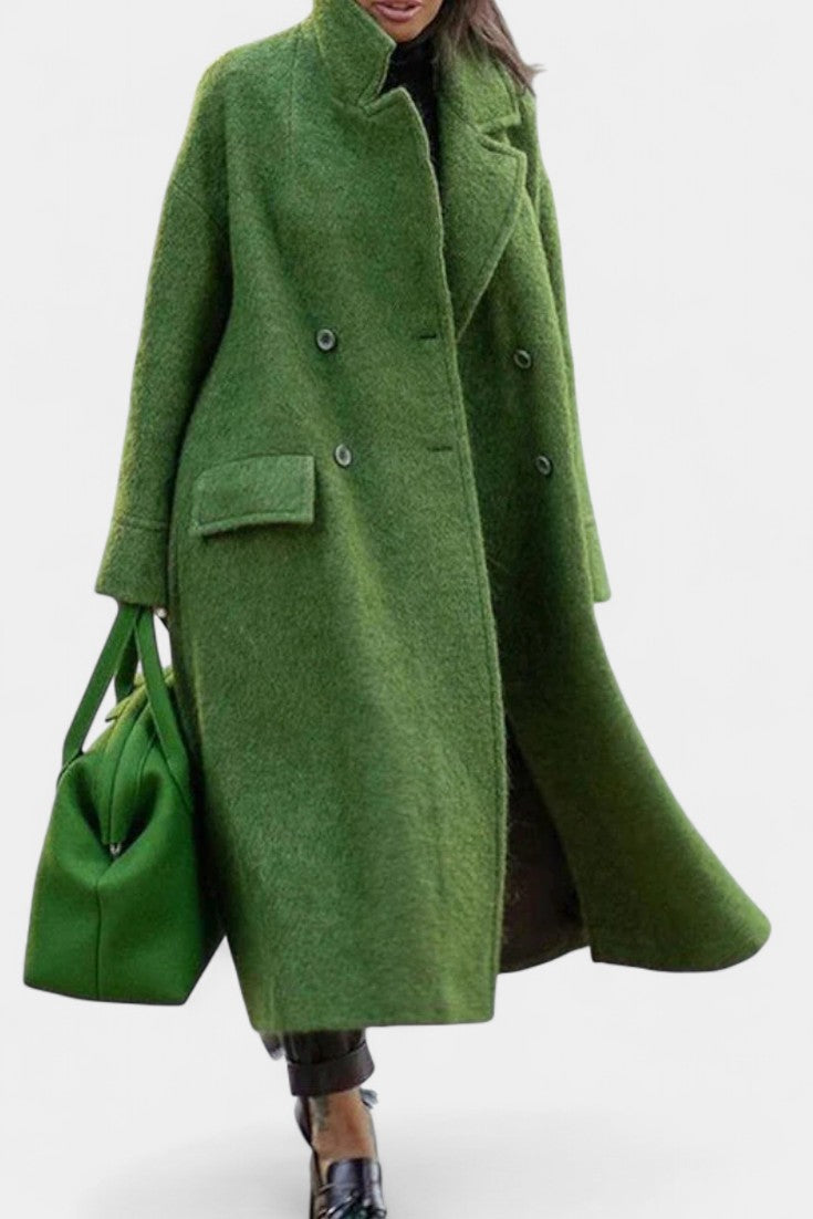 Josephine™ – Long Double-Breasted Coat
