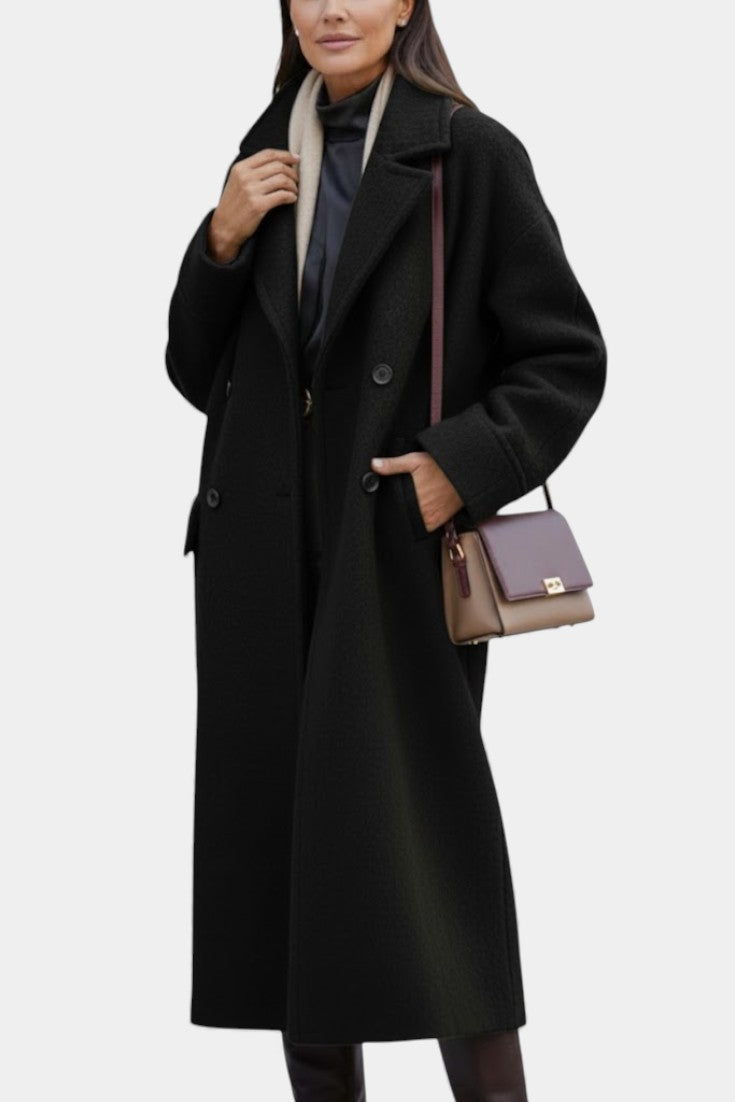 Josephine™ – Long Double-Breasted Coat
