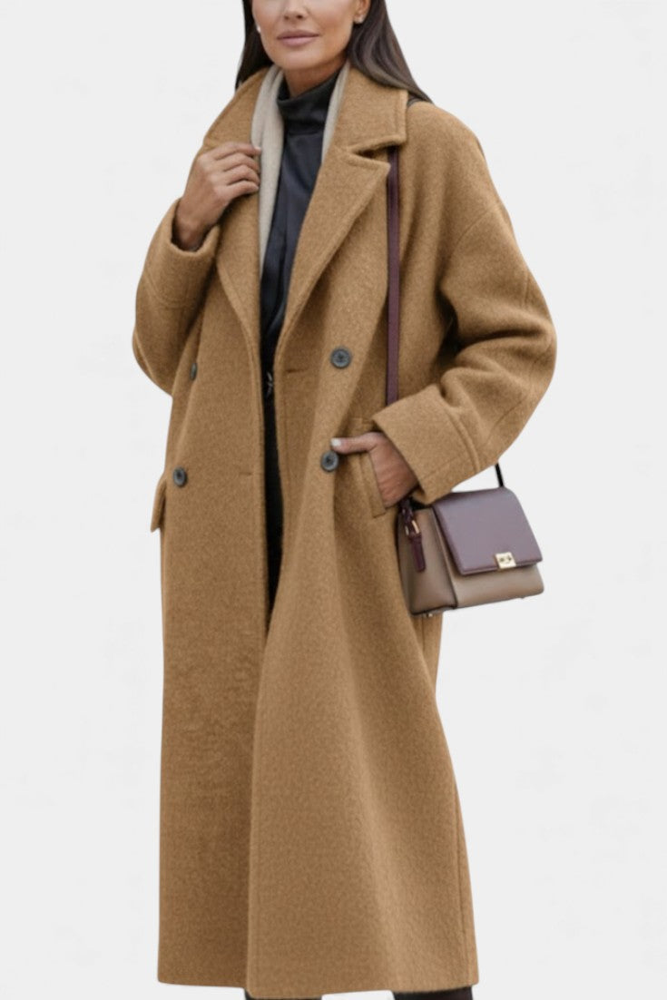 Josephine™ – Long Double-Breasted Coat