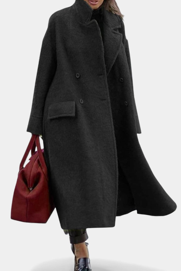Josephine™ – Long Double-Breasted Coat