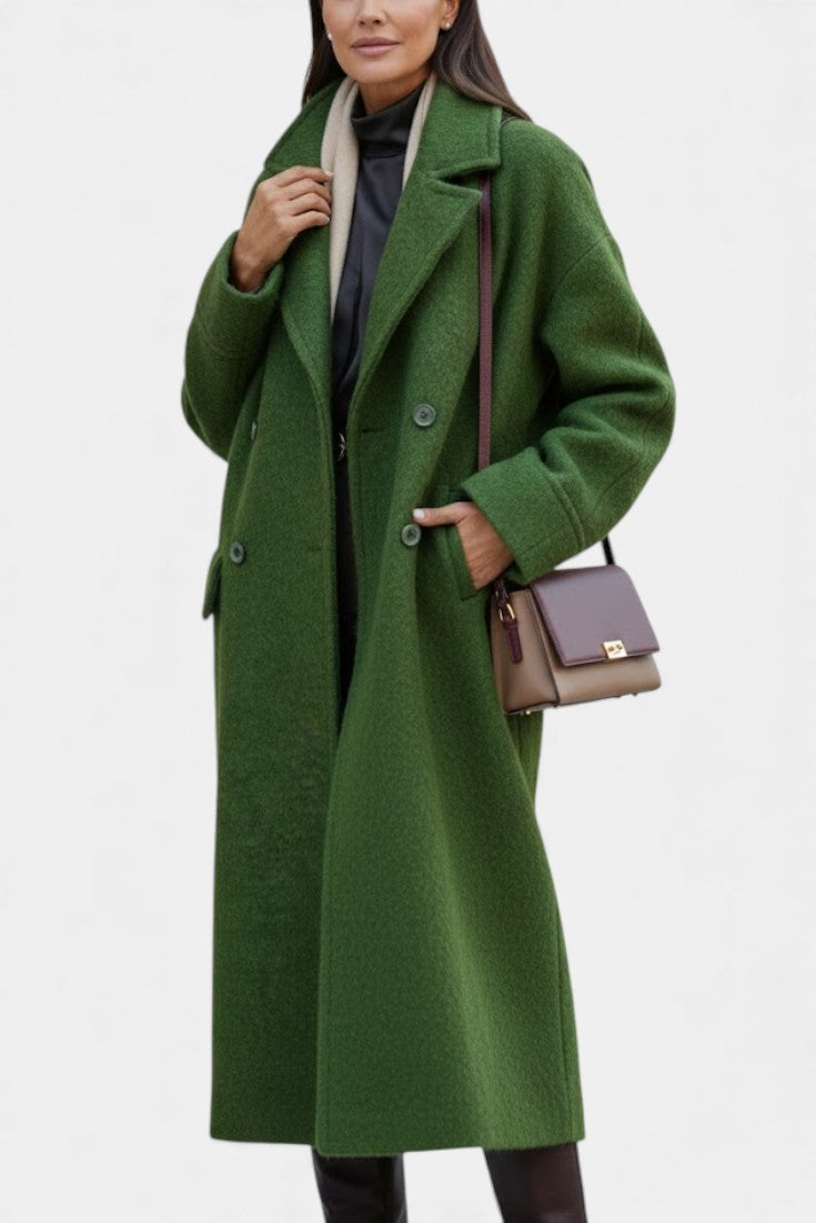 Josephine™ – Long Double-Breasted Coat