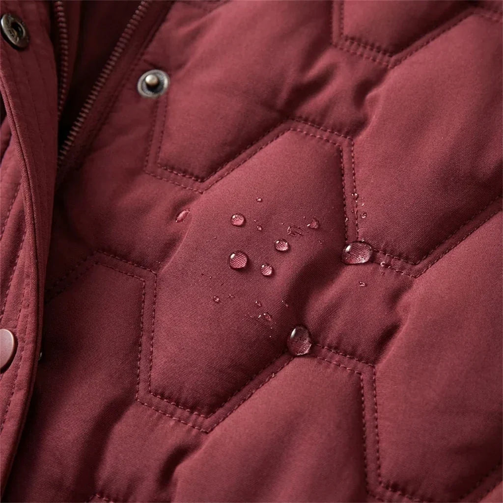 Helen | Longline Hooded Down Coat