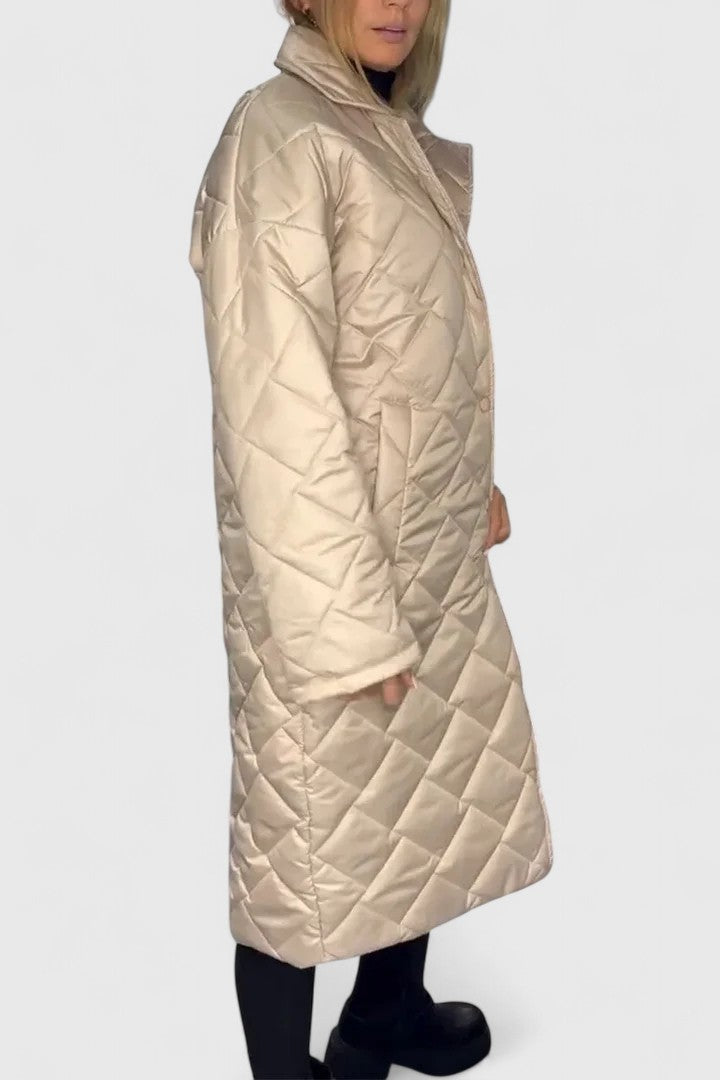 ELARA Reversible Quilted Coat