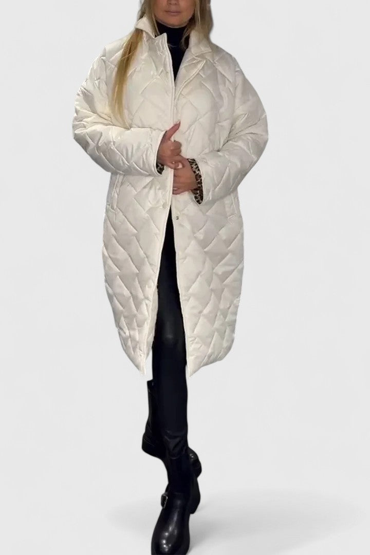 ELARA Reversible Quilted Coat