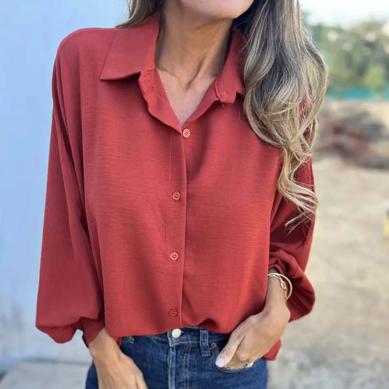 Aria Button-Up Blouse