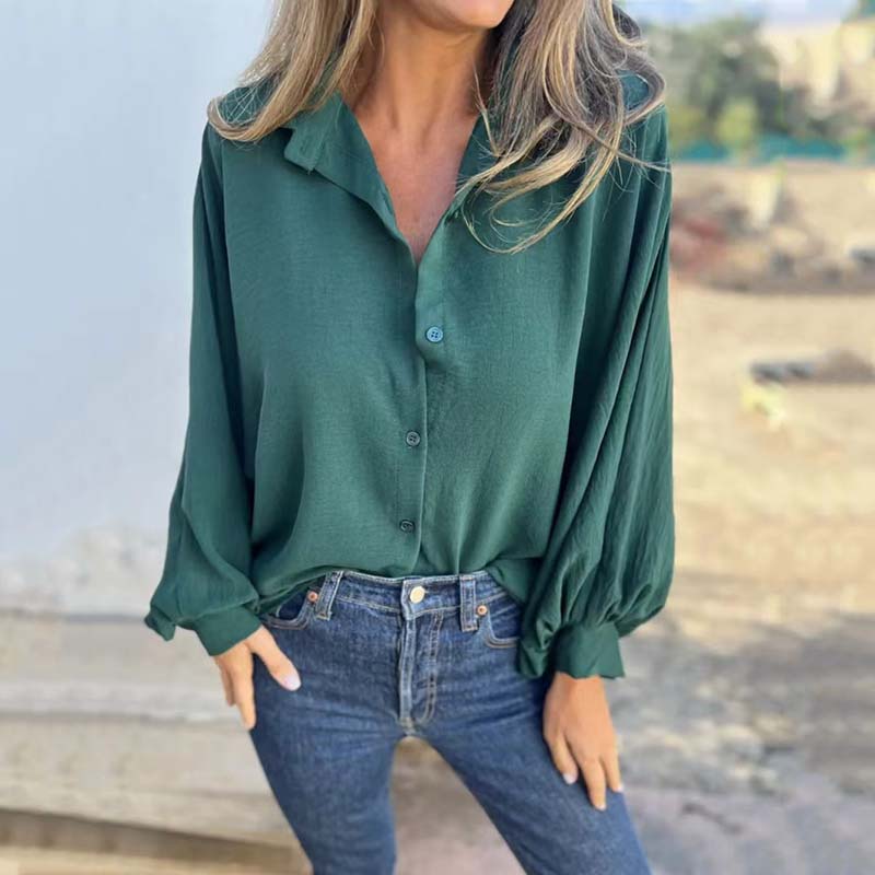 Aria Button-Up Blouse